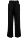 Capasa Milano Pleated Trousers In Black