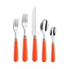 Capdeco Altea 5 Piece Place Setting In Orange