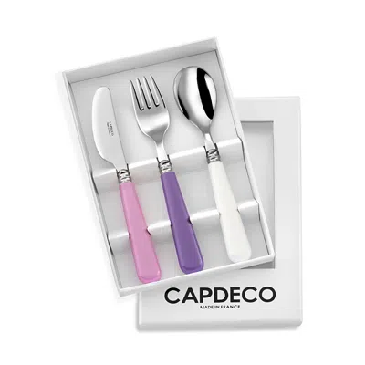 Capdeco Altea Baby 3-piece Flatware Set In Multi