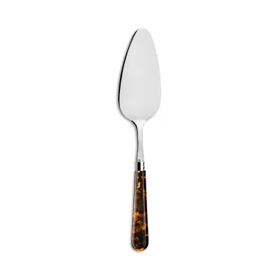 Capdeco Altea Tortoise Handle Cake Server In Brown