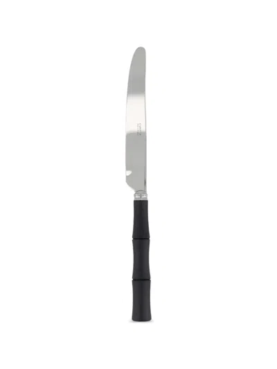 Capdeco Bamboo Byblos Dinner Knife In Black