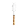 Capdeco Bamboo Handle Cake Server In Brown
