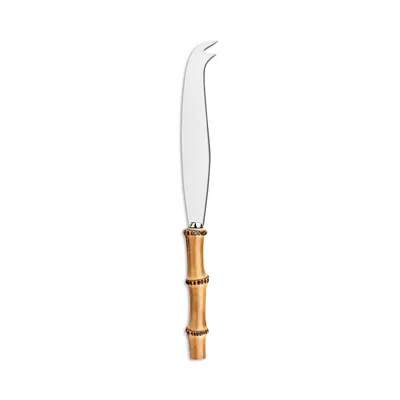 Capdeco Bamboo Handle Cheese Knife In Brown
