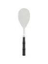 Capdeco Byblos Bamboo Rice Server Spoon In Silver