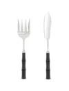 Capdeco Byblos Fish Server Set In Black
