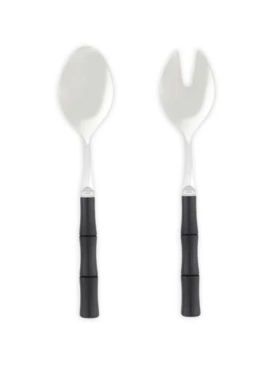 Capdeco Byblos Serving (set Of Tow) In Silver