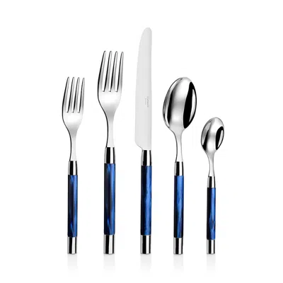 Capdeco Conty 5 Piece Place Setting In Blue
