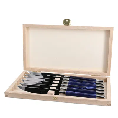 CAPDECO CONTY BOX OF STEAK KNIVES, SET OF 6