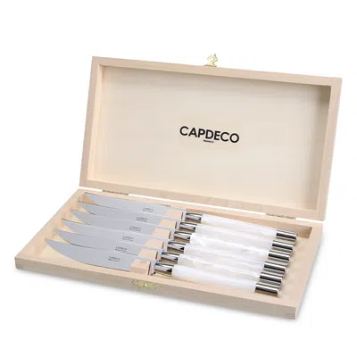 CAPDECO CONTY BOX OF STEAK KNIVES, SET OF 6