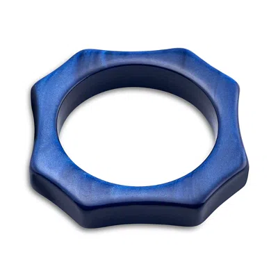 Capdeco Napkin Ring In Blue