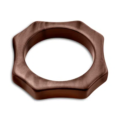 Capdeco Napkin Ring In Brown