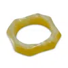 Capdeco Napkin Ring In Yellow