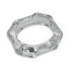 Capdeco Napkin Ring In Transparent