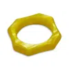 Capdeco Napkin Ring In Yellow