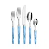 Capdeco Quio 5 Piece Place Setting In Blue