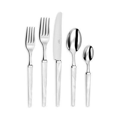 Capdeco Quio 5 Piece Place Setting In White
