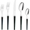 Capdeco Quio 5 Piece Place Setting In Black