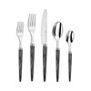 Capdeco Tang 5 Piece Place Setting In Black