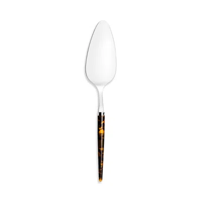 Capdeco Tang Tortoise Cake Server In Brown