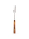 Capdeco Wood Dinner Fork In Brown