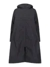 Cape Coat In Black
