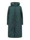 Cape Coat In Green