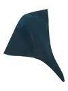 Cape Concept Pointed-end Headscarf In Blue