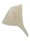Cape Concept Pointed-end Headscarf In Neutral