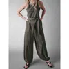 Cape Cove Sia Hareem Jumpsuit In Brown