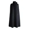 Cape De Coeur Women's The Sainte - Mini Birds Black - Weatherproof - Cape In Black