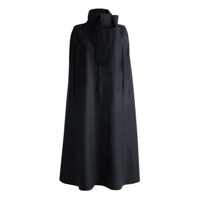 Cape De Coeur Women's The Sainte - Mini Birds Black - Weatherproof - Cape