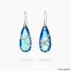 Cape Diablo Women's Intense Ocean Energy Earrings In Blue In Blue