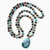 Cape Diablo Women's Water Drop Labradorite & Onyx Pendant Necklace In Multicolor In Multi