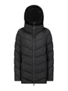 Cape Horn Down Coat In Black