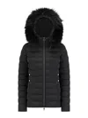 Cape Horn Down Coat In Black
