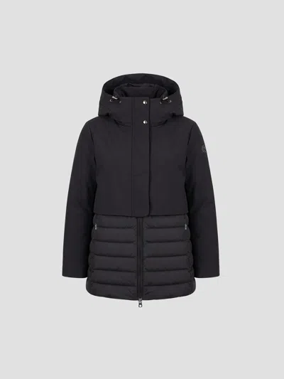 Cape Horn Casablanca Jacket With Feather Padding In Blackish