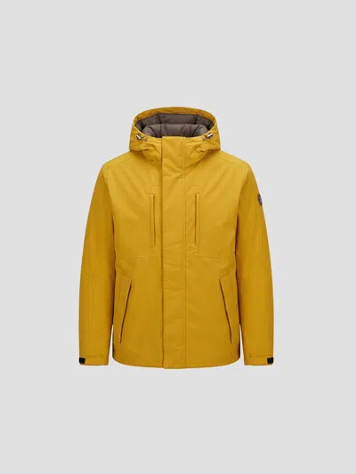 Cape Horn Coiron Feather Padded Jacket In Yellow