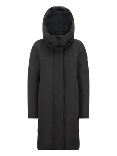 CAPE HORN HOODED QUILTED COAT