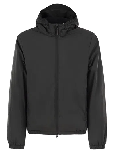 Cape Horn Manao - Hooded Technical Padded Jacket In Black