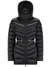 Cape Horn Hooded Belted Puffer Jacket