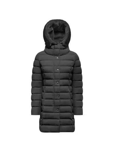 Cape Horn Santacruz Faux-fur Hooded Jacket In Black