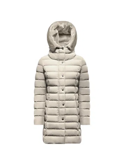 Cape Horn Santacruz Faux-fur-trim Coat In Neutral