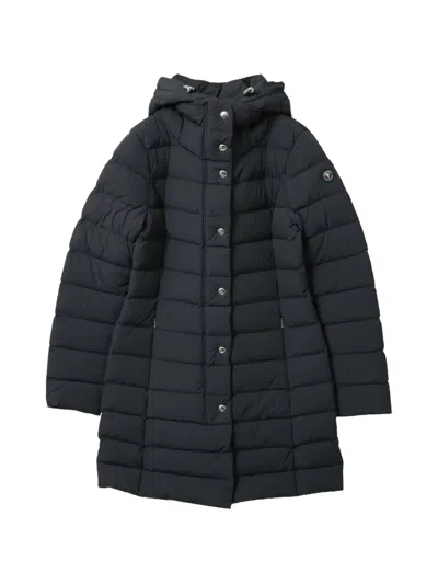 Cape Horn Santacruz Hooded Padded Coat In Black
