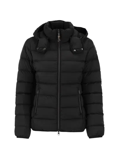 Cape Horn Stella Hooded Quilted Jacket In Multi