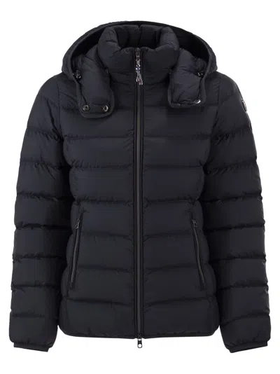 Cape Horn Stella Quilted Hooded Down Jacket In Blue
