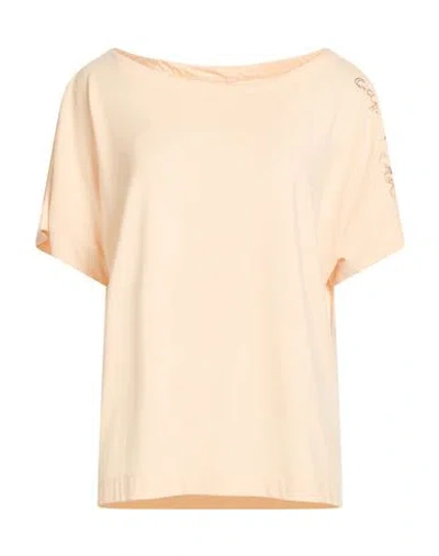 Cape Horn Woman T-shirt Blush Size L Polyester, Lyocell, Elastane In Pink