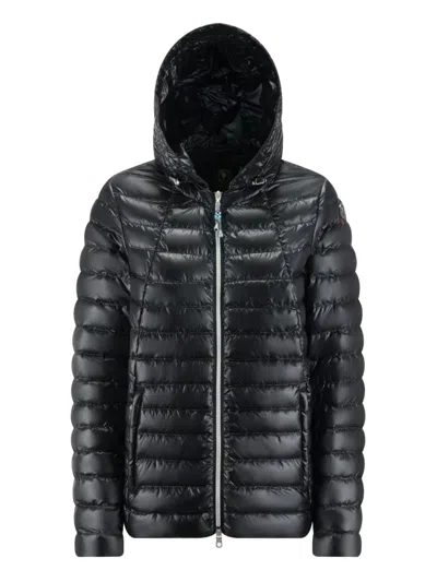 Cape Horn Zip-up Padded Jacket In Black