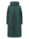 Cape Coat In Green