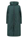 Cape Coat In Green