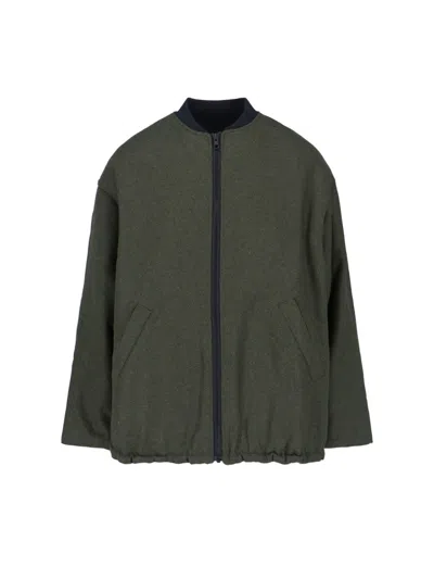 CAPE MIDDLE CORTO COAT - GREEN